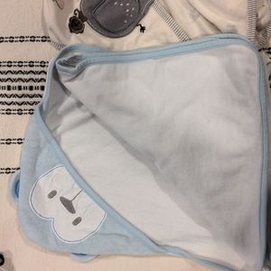 Infant towels and feeding supplies